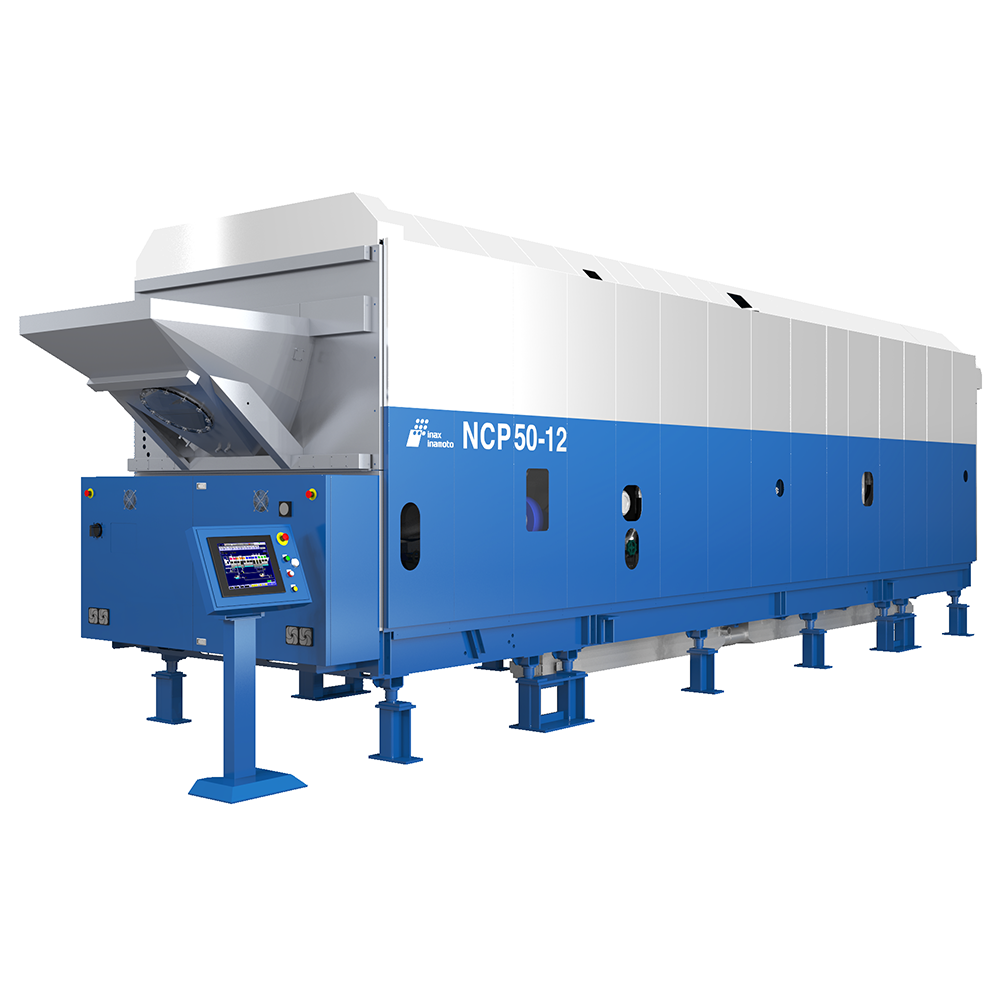 製品名 50kg 単胴連続洗濯機　型番 NCP50 series
