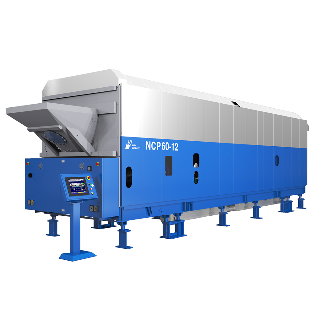 製品名 60kg 単胴連続洗濯機　型番 NCP60 series